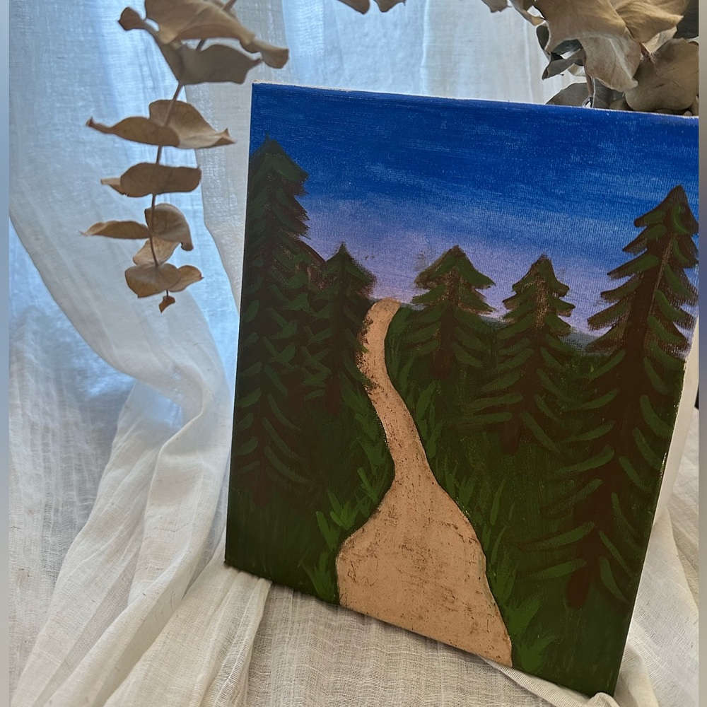 Nature Canvas Hand Painted